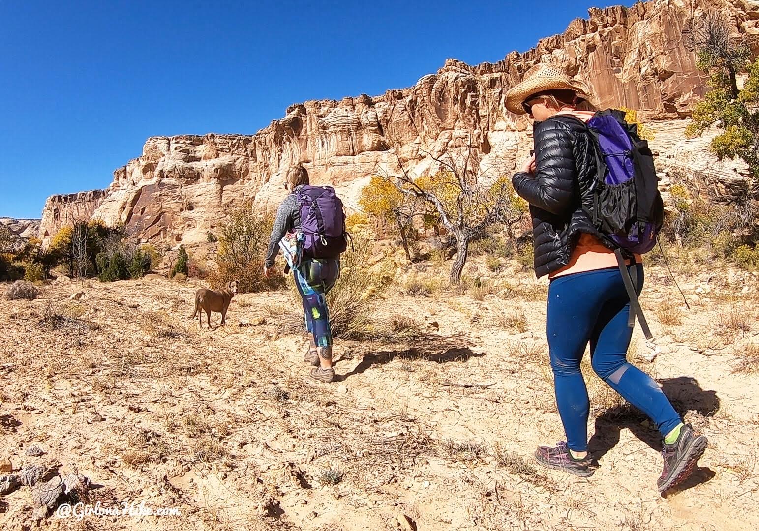 Hiking the Cottonwood Wash Trail, San Rafael Swell