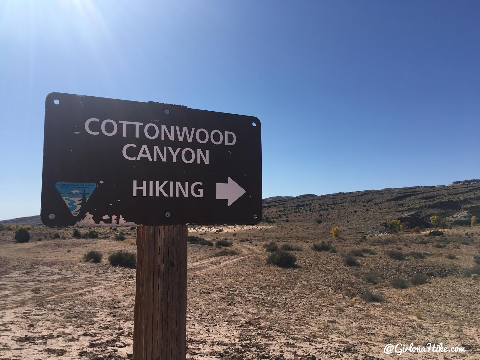 Hiking the Cottonwood Wash Trail, San Rafael Swell