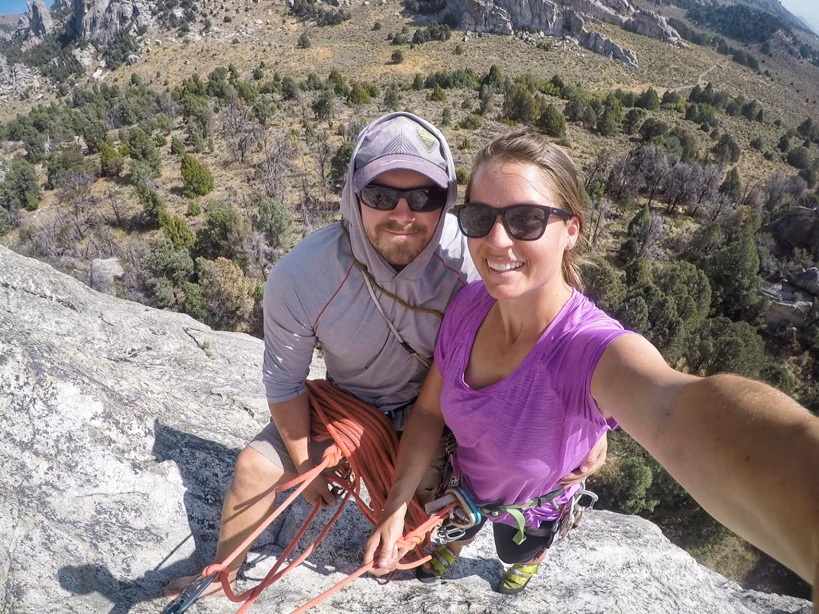 Camping & Climbing at City of Rocks, Idaho