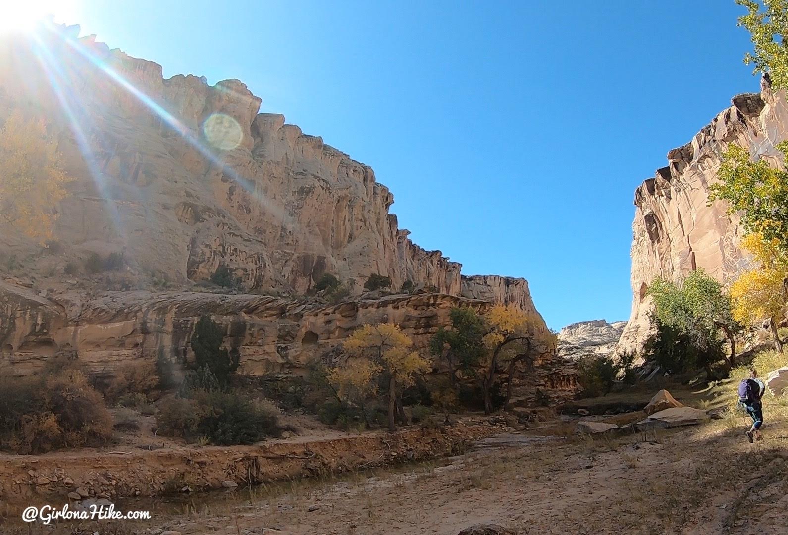 Hiking the Cottonwood Wash Trail, San Rafael Swell