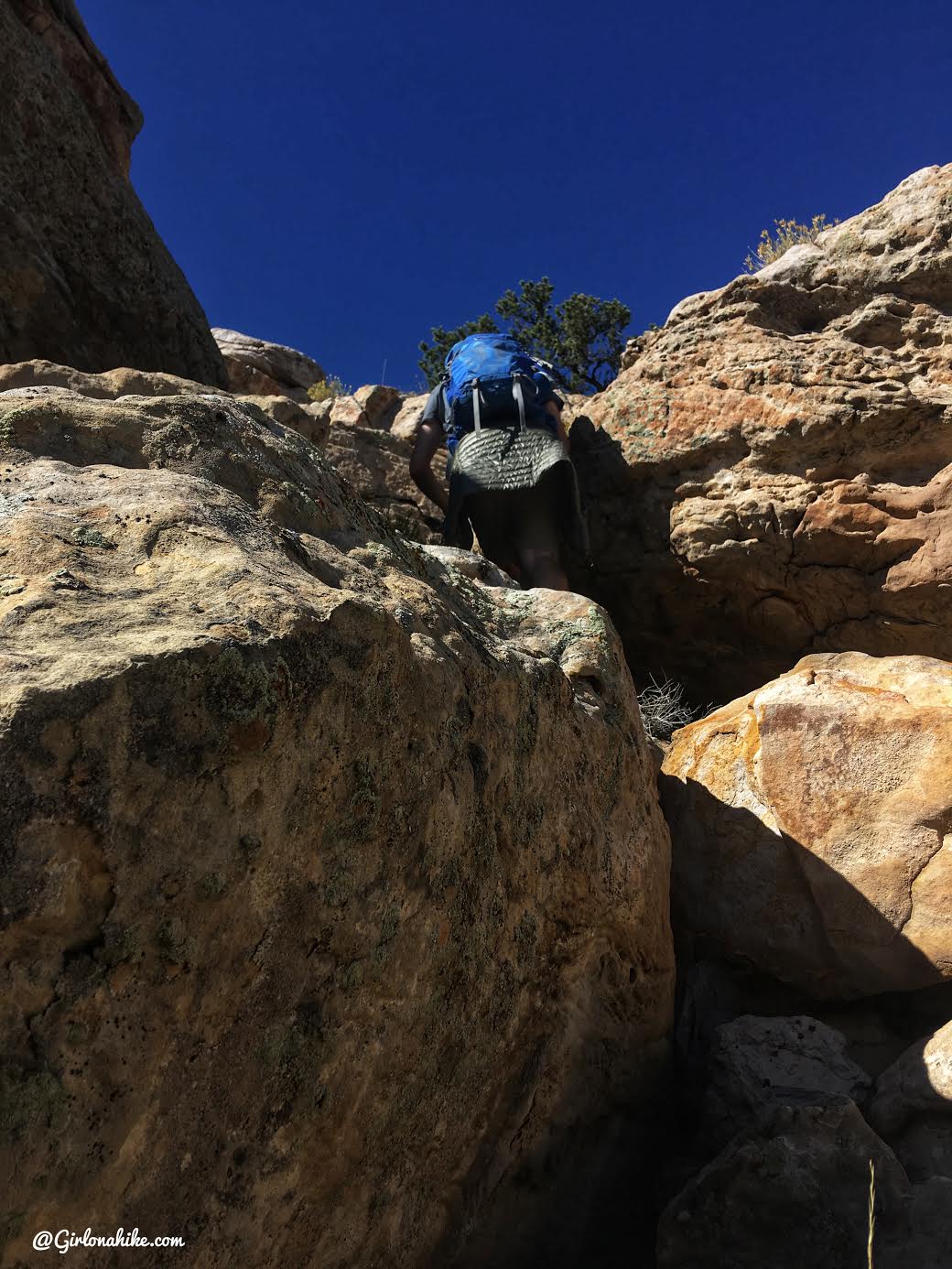 Hiking to Mt.Elliott, Book Cliff Mountains