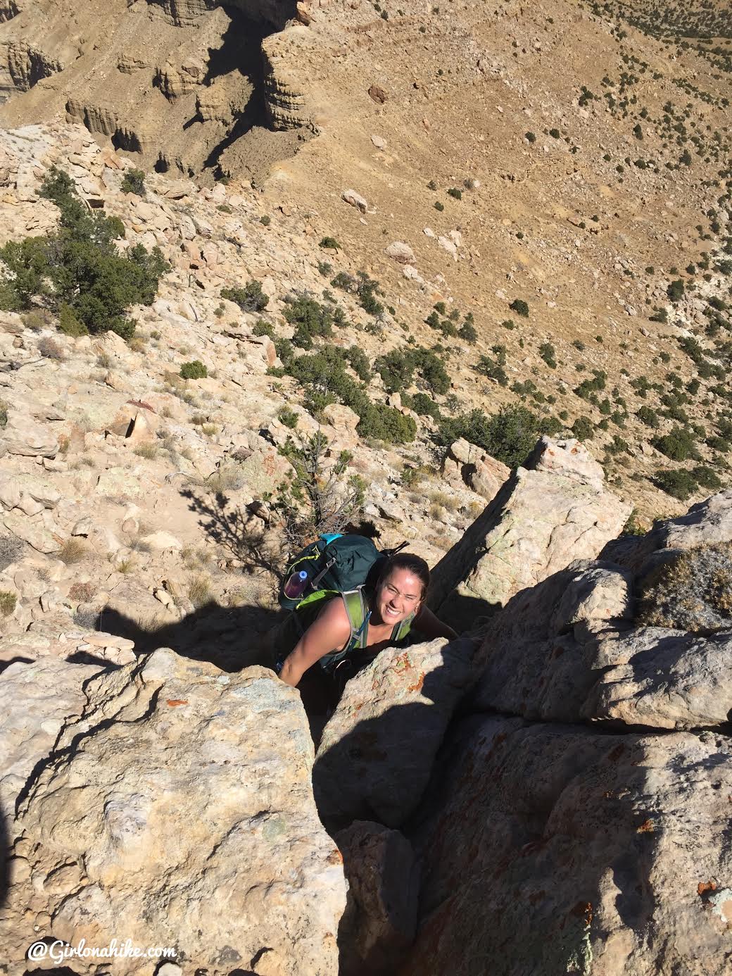 Hiking to Mt.Elliott, Book Cliff Mountains