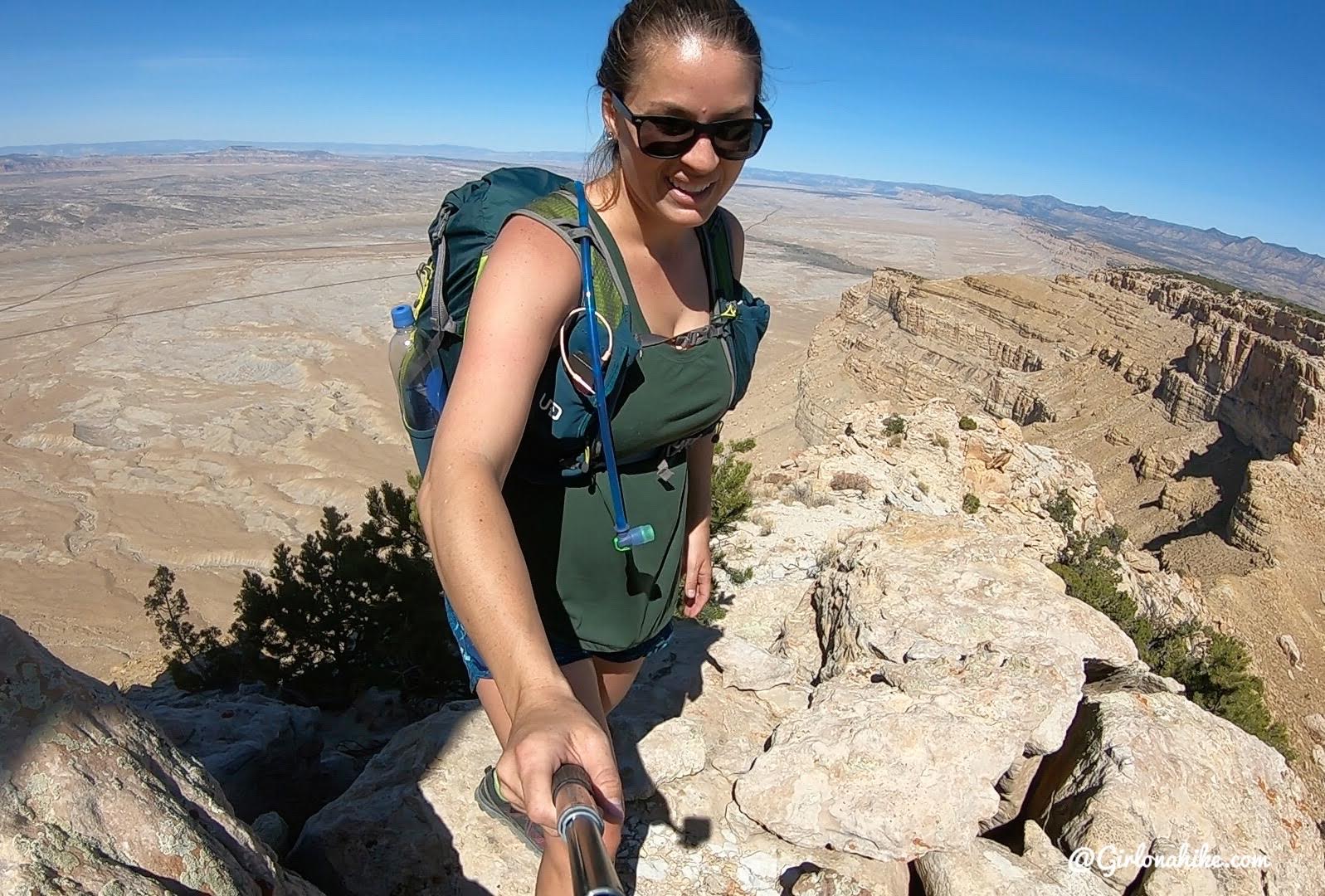 Hiking to Mt.Elliott, Book Cliff Mountains