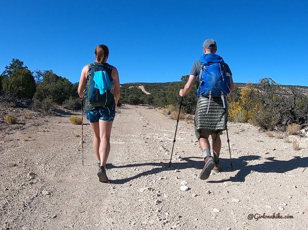 Hiking to Mt.Elliott, Book Cliff Mountains