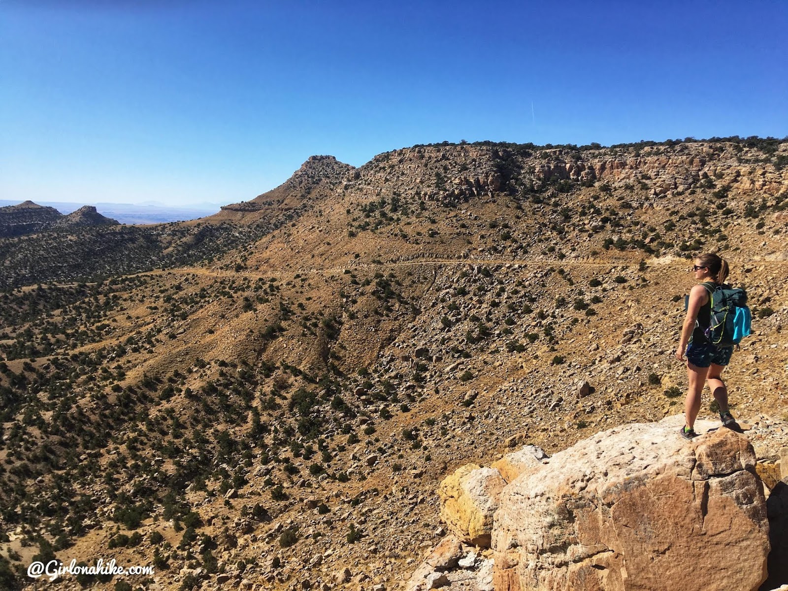 Hiking to Mt.Elliott, Book Cliff Mountains