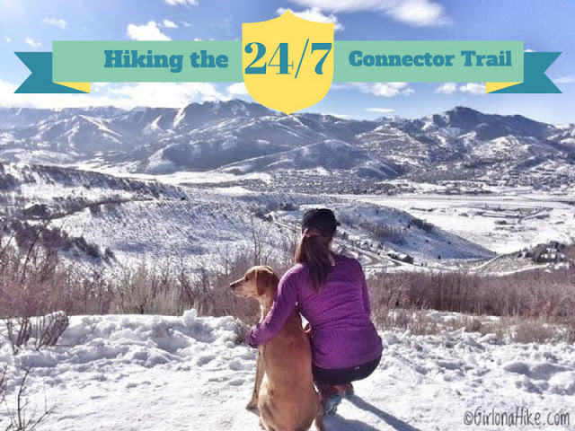 Hiking the 24/7 Connector Trail, Park City, Utah 