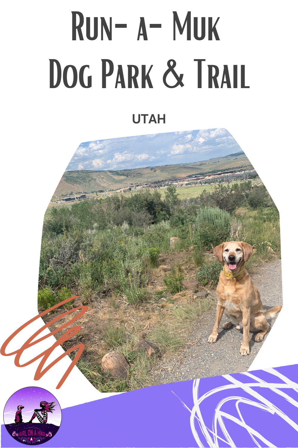 Run-a-Muk Dog Park & Trail Girl on a Hike