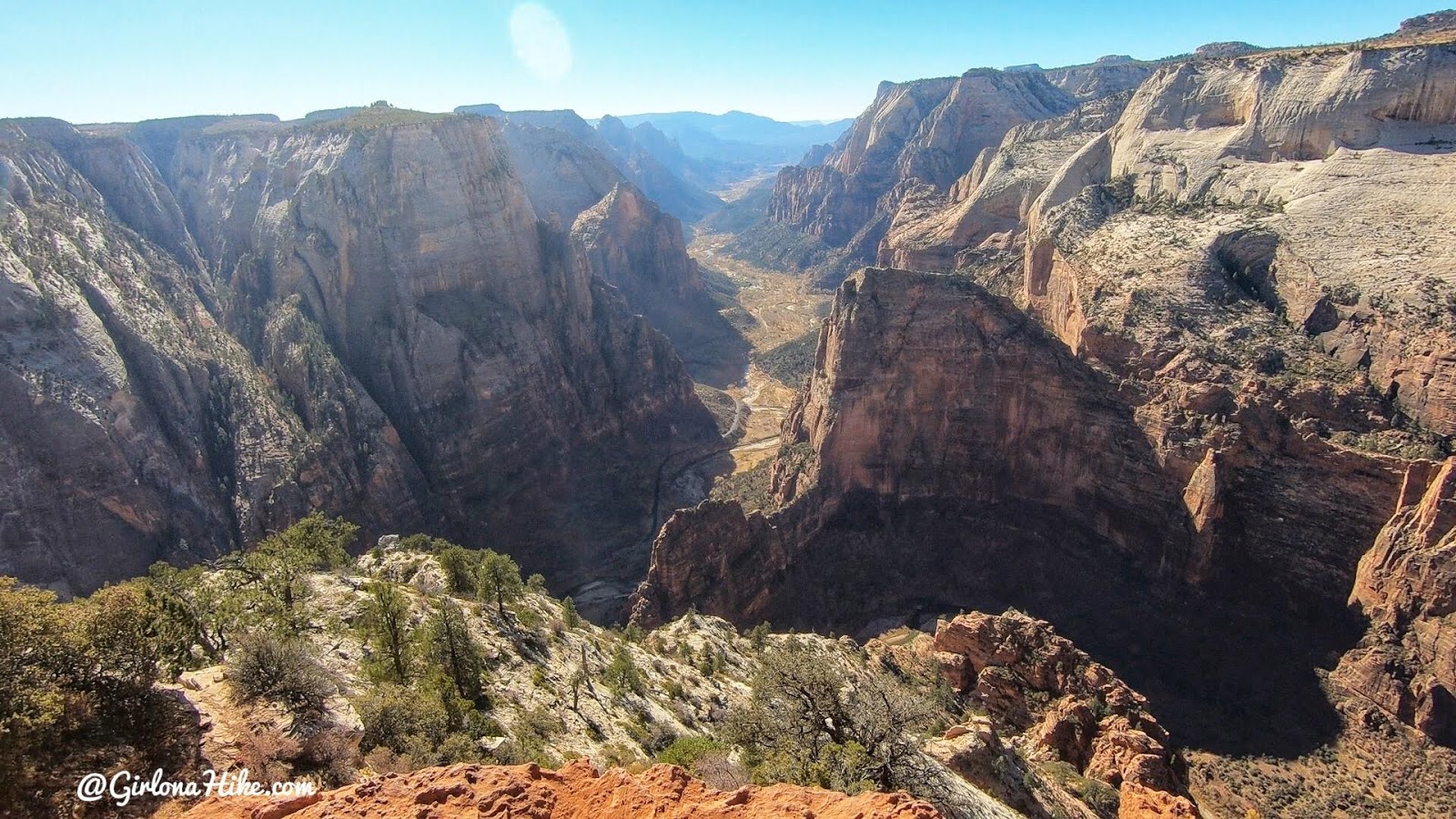 Hiking Observation Point from the East Mesa Trailhead, Zion National Park 