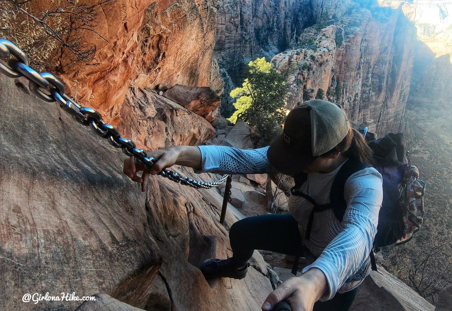 Hiking the West Rim Trail, Zion National Park