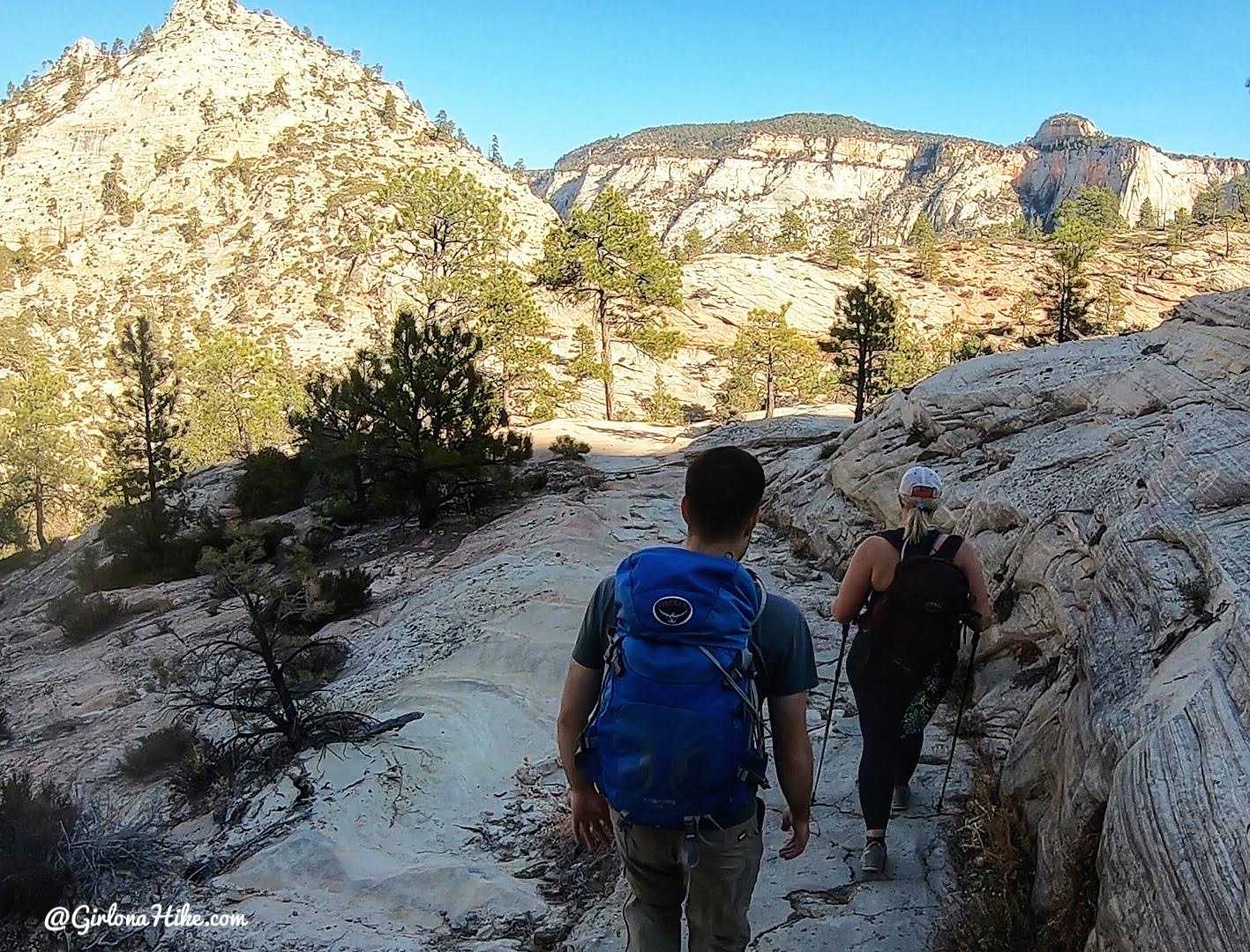 Hiking the West Rim Trail, Zion National Park