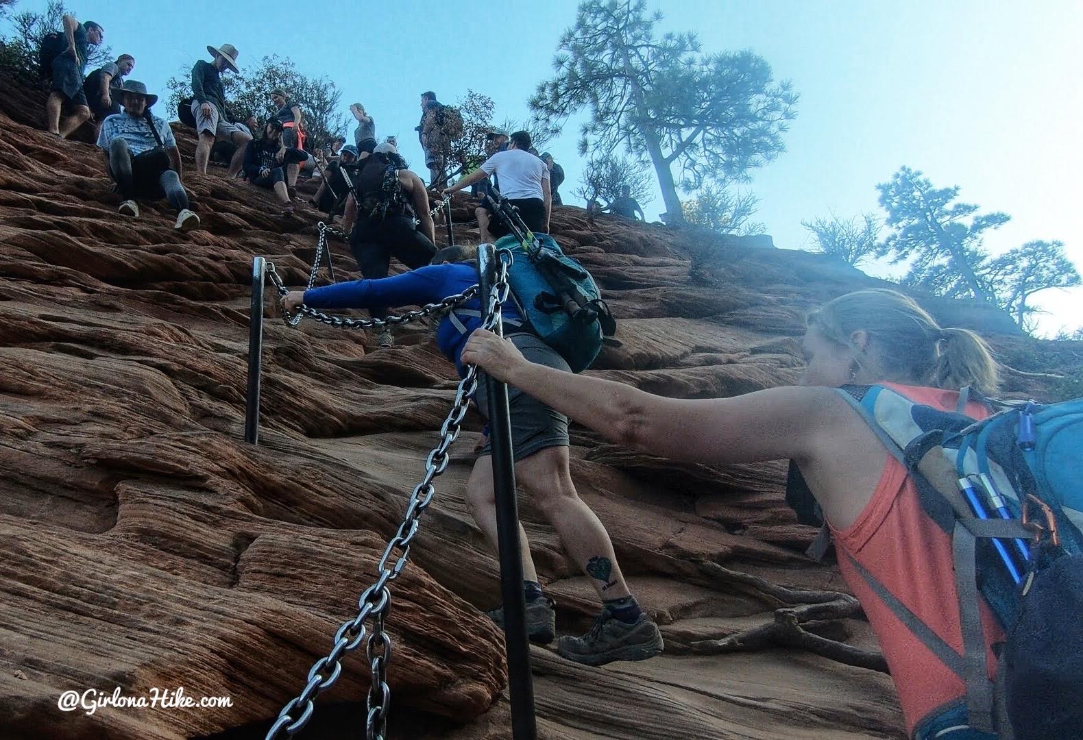 Hiking the West Rim Trail, Zion National Park