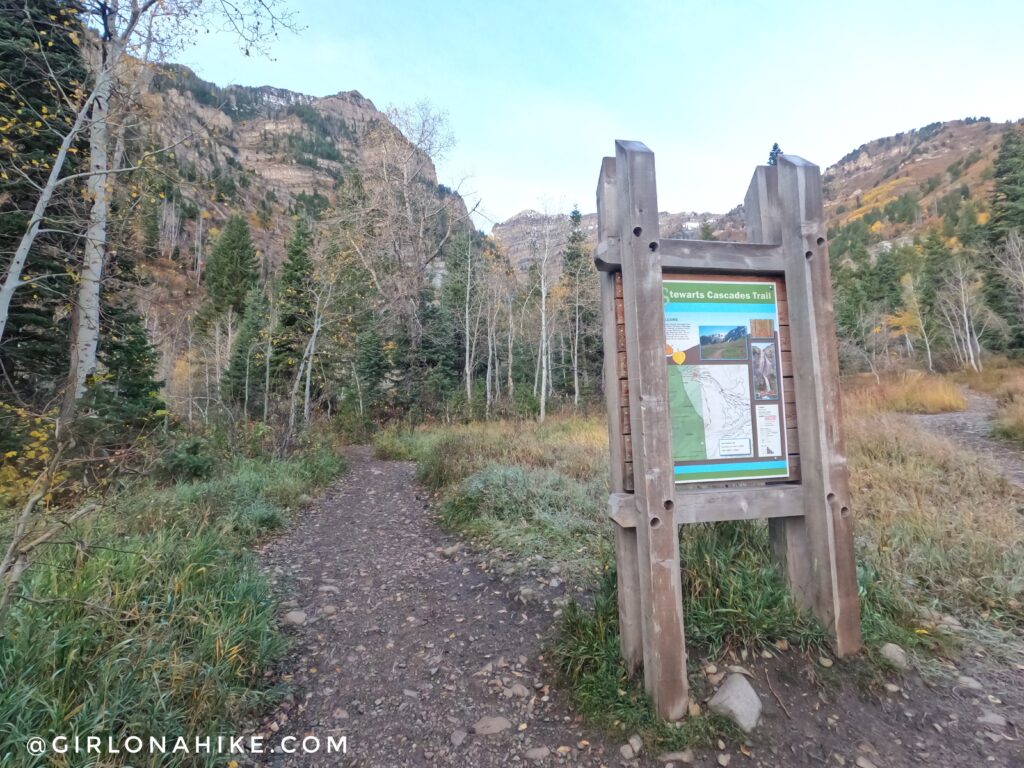 Hiking to Stewart Falls