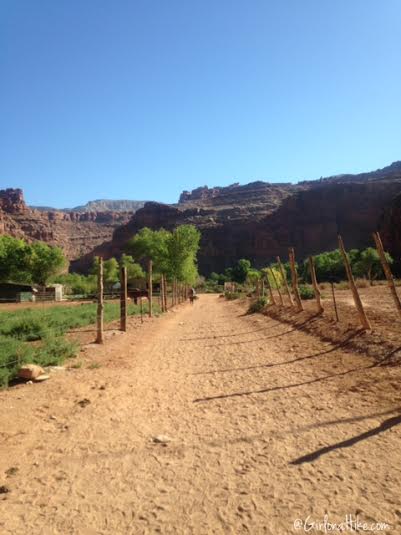 Hiking to Havasu Falls, Arizona