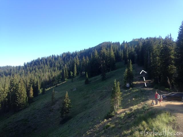 Hiking to Clayton Peak via Guardsmans Pass