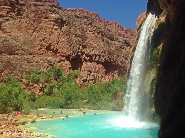 Hiking to Havasu Falls, Arizona