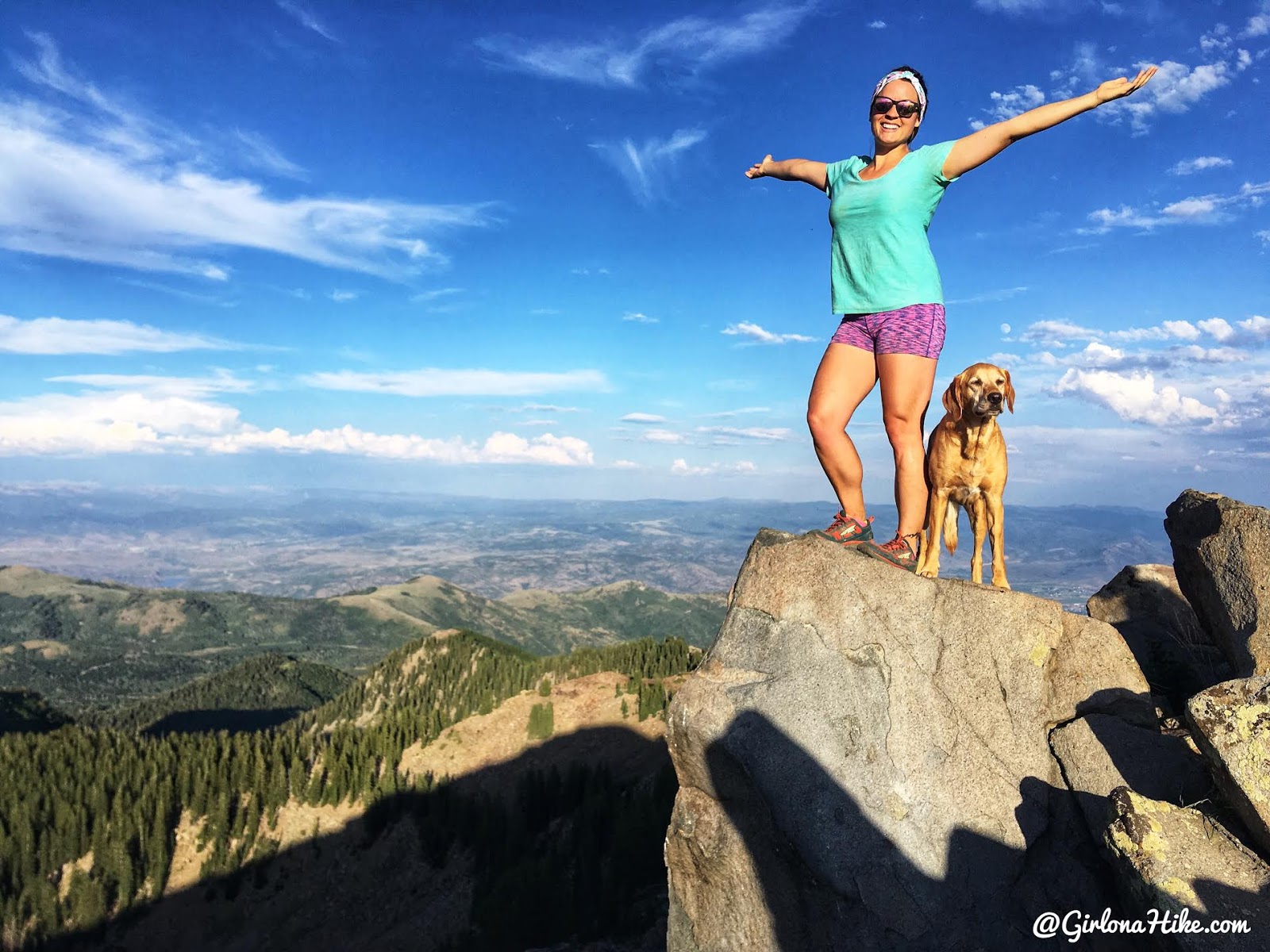 Hiking to Clayton Peak