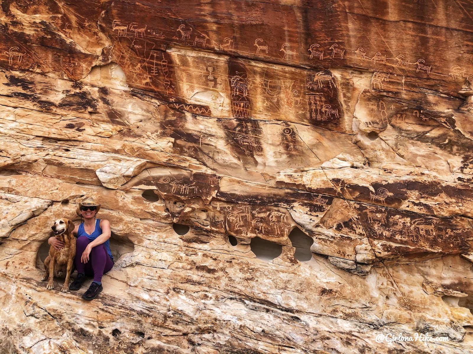 Hiking at Gold Butte National Monument, Hiking in Nevada with Dogs, hiking outside las vegas