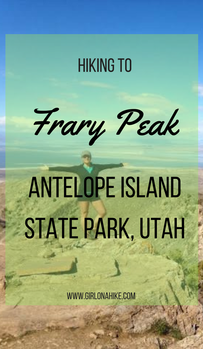 Hiking Frary Peak, Antelope Island State Park