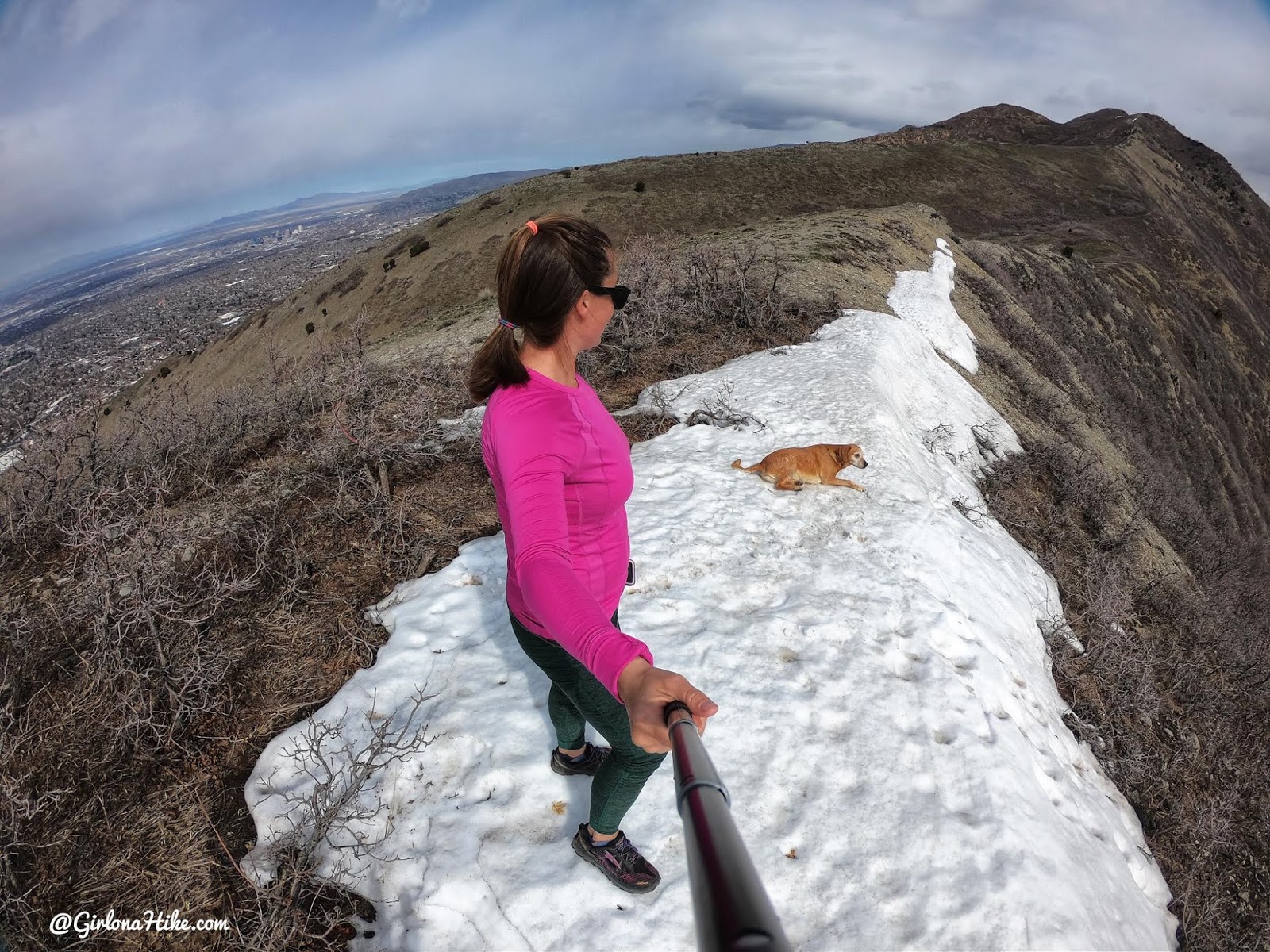 Hiking to Parley's Canyon Overlook