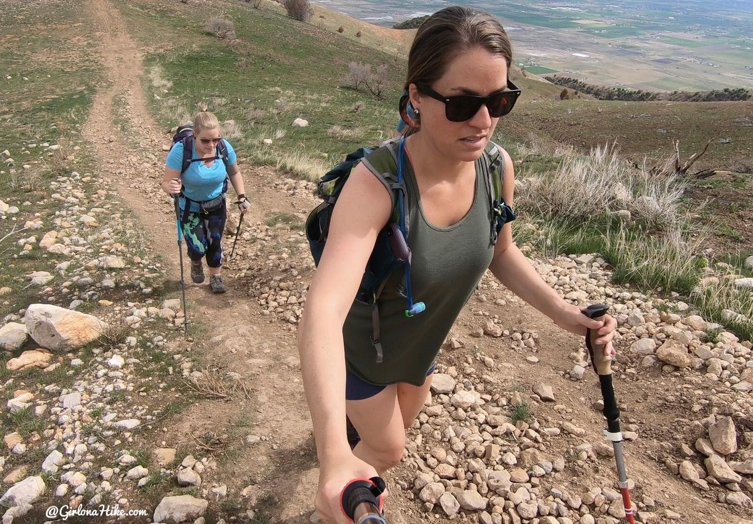 Hiking West Mountain (6,904 ft), Utah