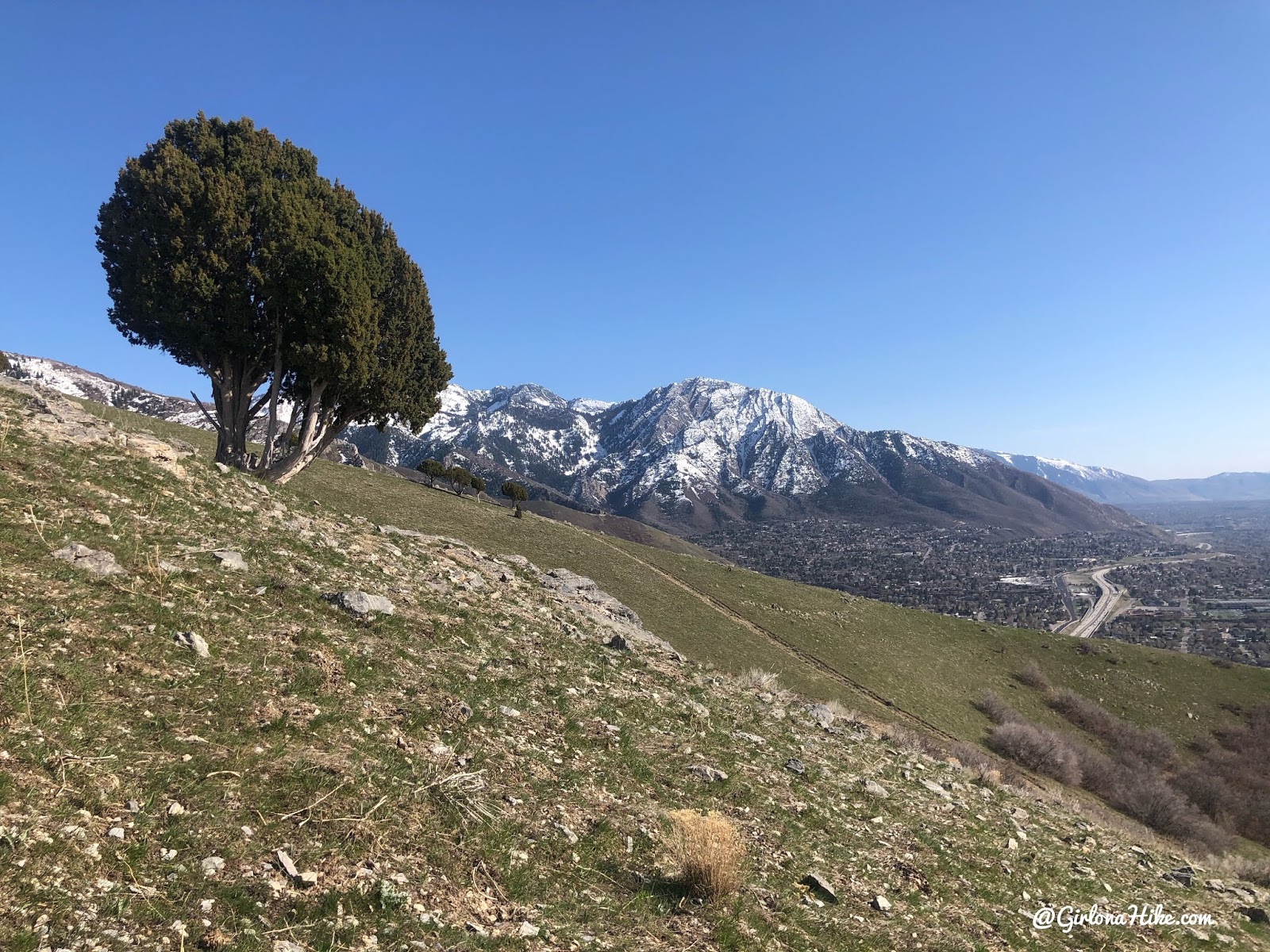 Hiking to Parley's Canyon Overlook