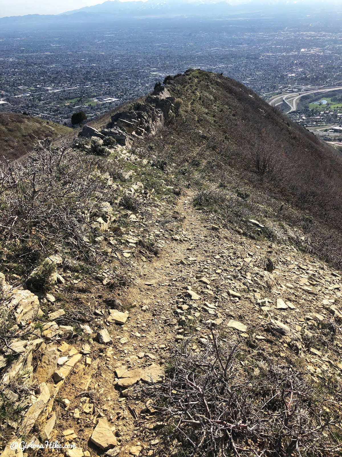 Hiking to Parley's Canyon Overlook