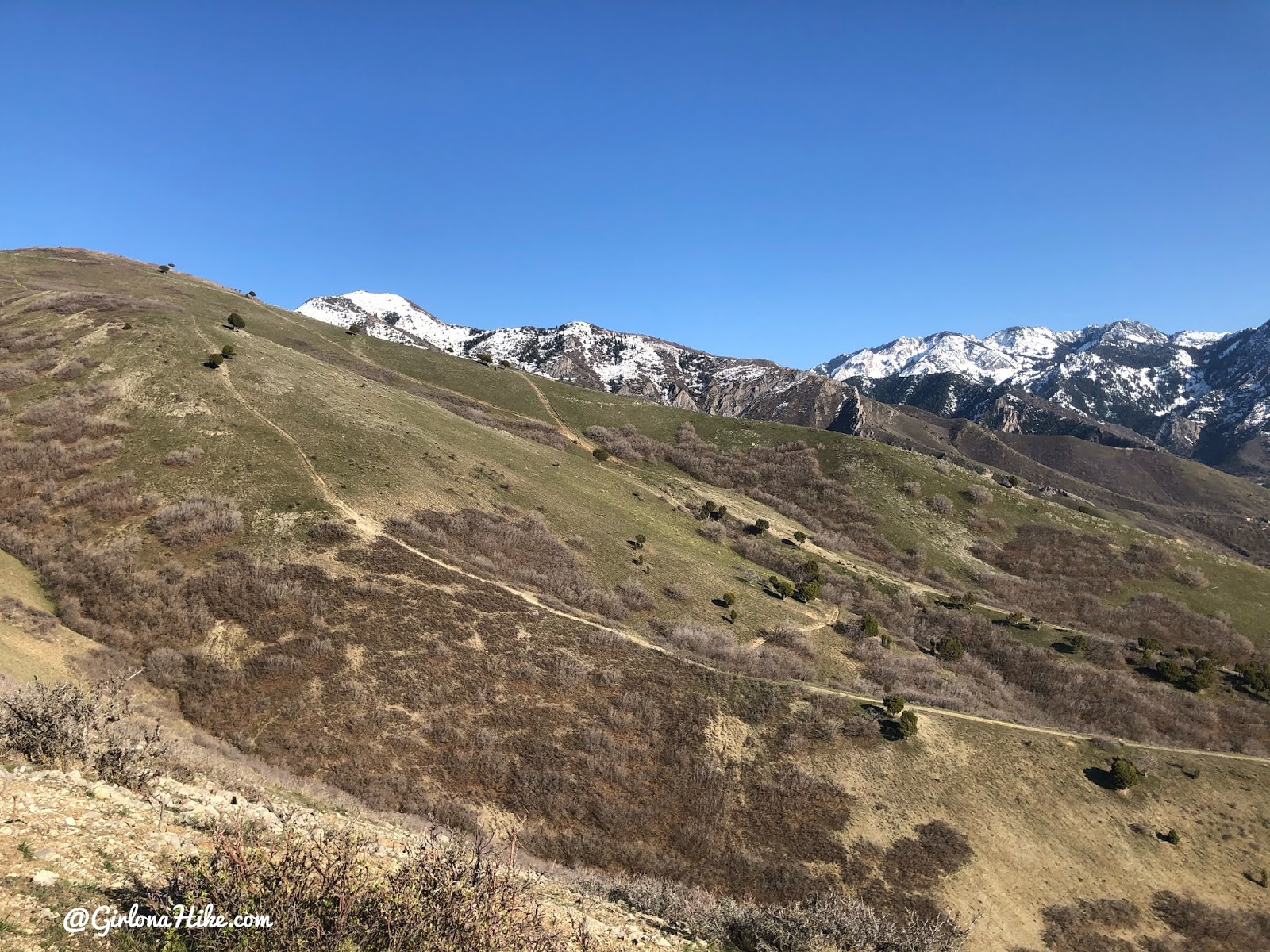 Hiking to Parley's Canyon Overlook