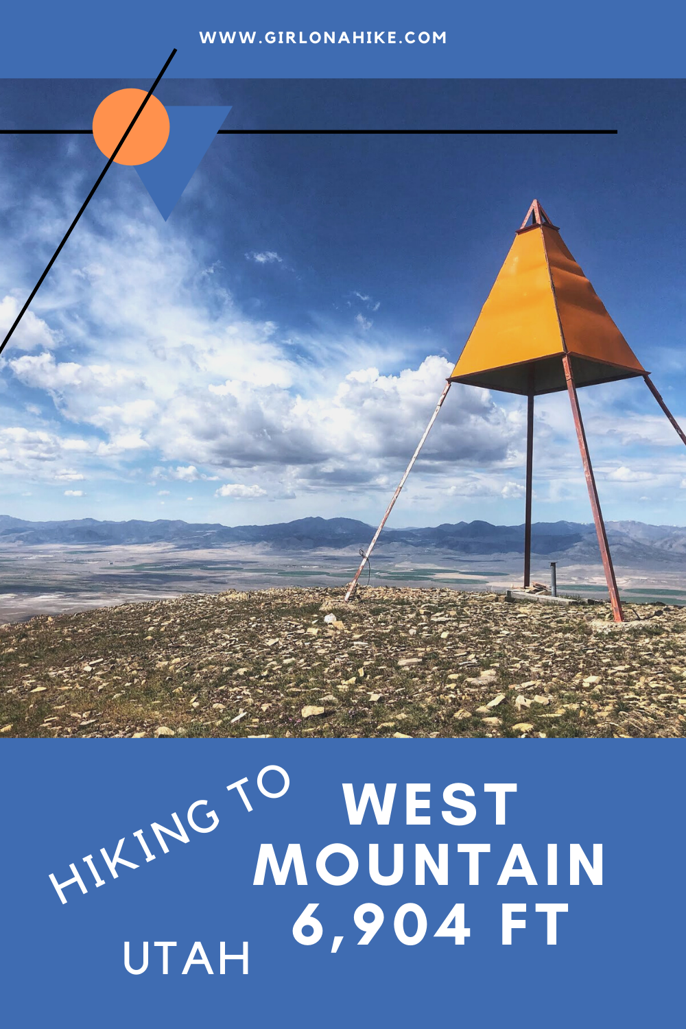 Hiking West Mountain (6,904 ft), Utah