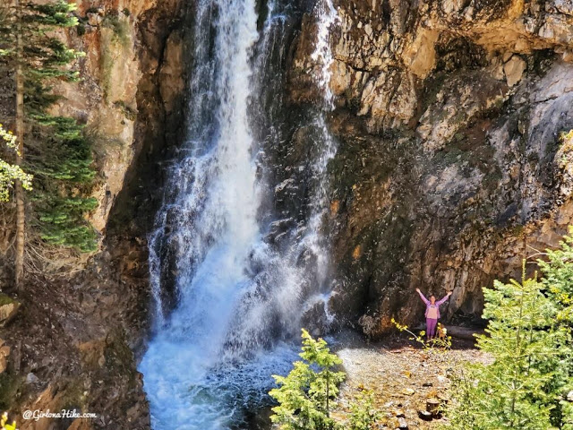 Hiking to Bouillon Falls, Utah, Waterfalls in Utah, Best waterfalls in utah