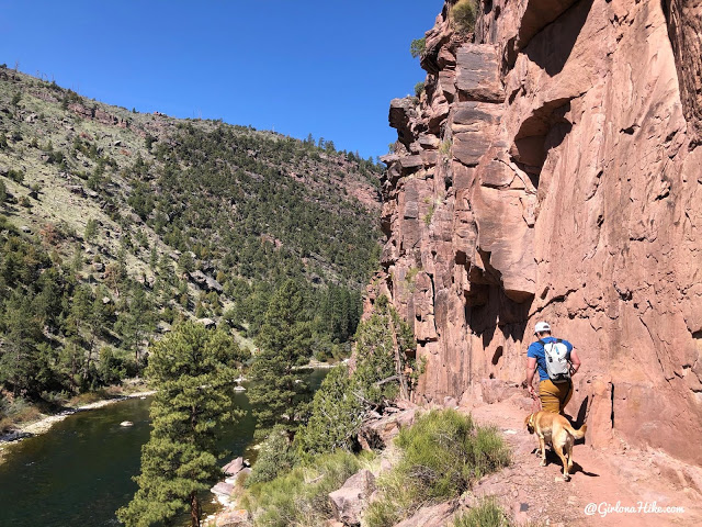 Camping & Exploring at Flaming Gorge National Rec Area, Hiking the Little Hole Trail