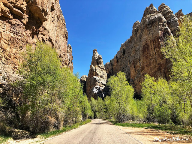 Camping & Exploring at Flaming Gorge National Rec Area, Sheep Creek canyon geological scenic drive