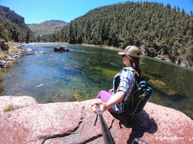 Camping & Exploring at Flaming Gorge National Rec Area, Hiking the Little Hole Trail