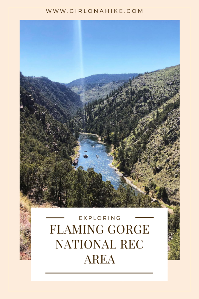 Camping & Exploring at Flaming Gorge National Rec Area