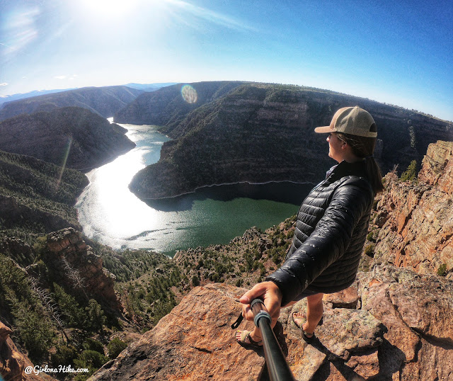 Camping & Exploring at Flaming Gorge National Rec Area, camping at Red Canyon Overlook