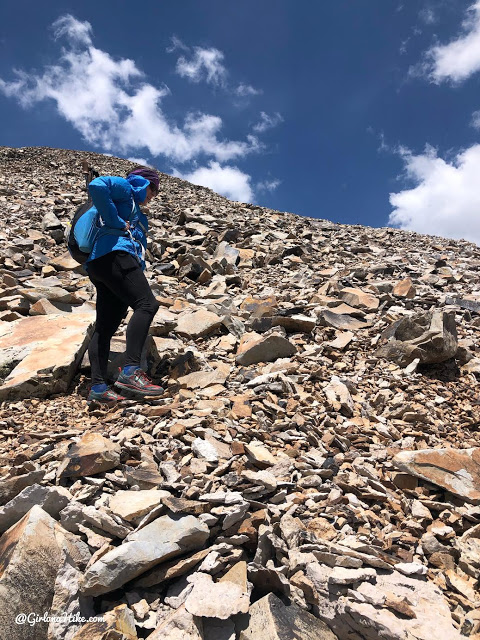 Hiking to Mt.Belknap Tushar Mountains, Utah