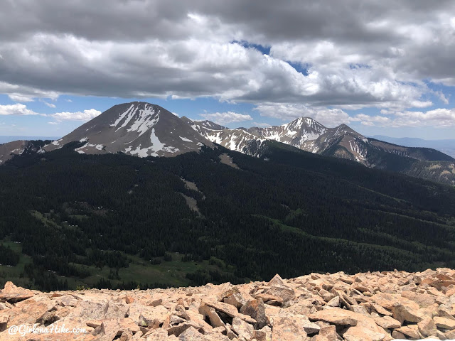 Hiking to Haystack Mountain, LaSal Mountains