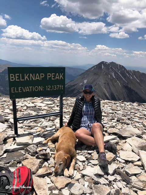 Hiking to Mt.Belknap Tushar Mountains, Utah