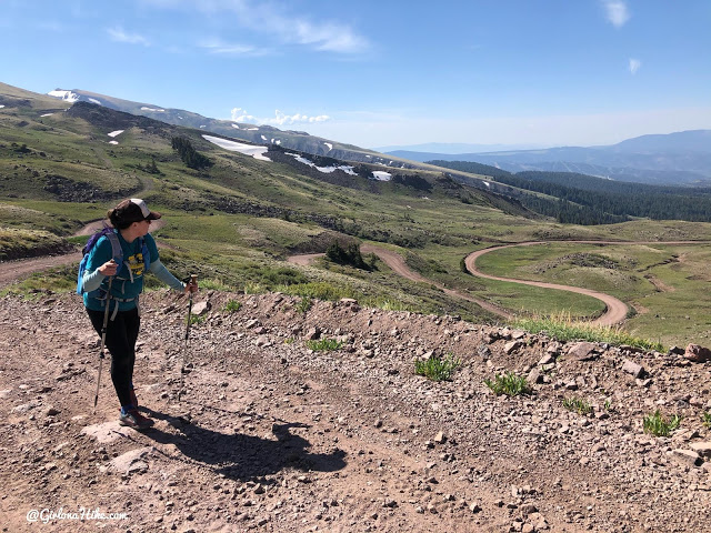 Hiking to Mt.Belknap Tushar Mountains, Utah