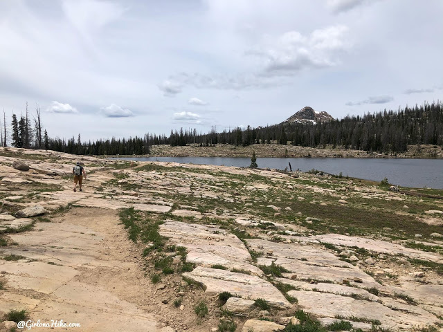 Hiking to Long Lake & Island Lake, Uintas