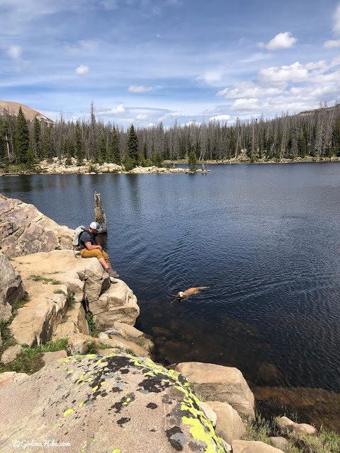 Hiking to Long Lake & Island Lake, Uintas