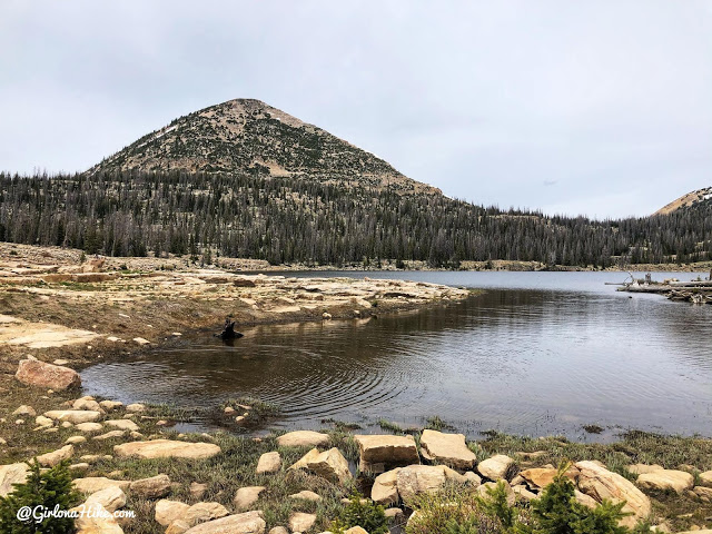 Hiking to Long Lake & Island Lake, Uintas