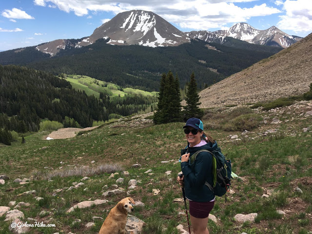 Hiking to Haystack Mountain, LaSal Mountains