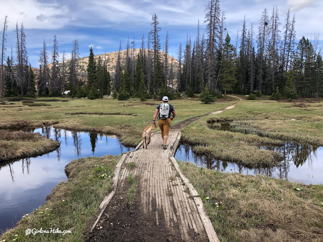 Hiking to Long Lake & Island Lake, Uintas