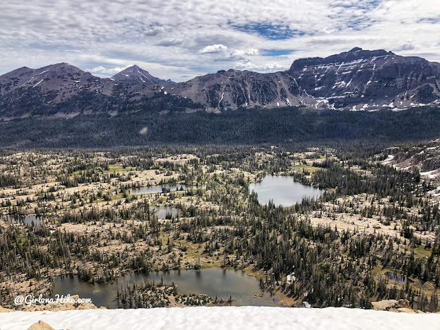 Hiking the Lofty Lake Loop & Cuberant Lake, Uintas