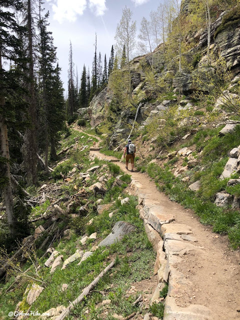 Hiking to Long Lake & Island Lake, Uintas