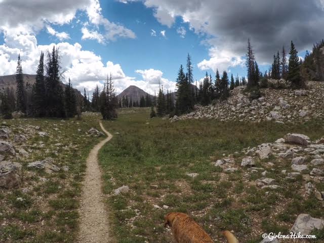 Hiking the Lofty Lake Loop & Cuberant Lake, Uintas