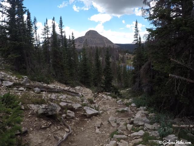 Hiking the Lofty Lake Loop & Cuberant Lake, Uintas