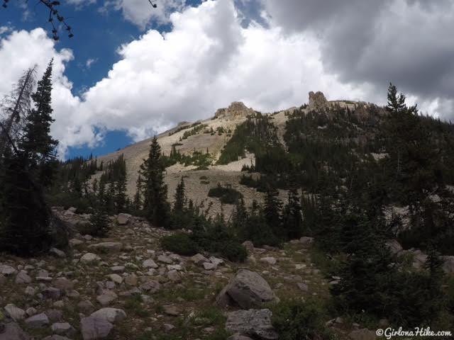 Hiking the Lofty Lake Loop & Cuberant Lake, Uintas