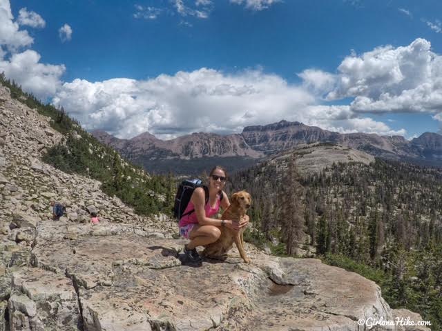 Hiking the Lofty Lake Loop & Cuberant Lake, Uintas