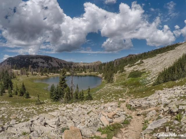 Hiking the Lofty Lake Loop & Cuberant Lake, Uintas